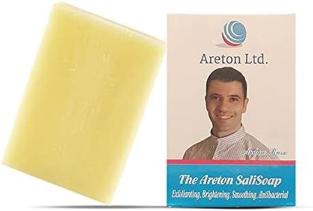 Salicylic Acid Soap with Kojic Acid, Sulphur & Aloe Vera for Pore Exfoliating, Skin Softening & Brightening, Anti-Blemish, Skin Cleansing, purify pores.