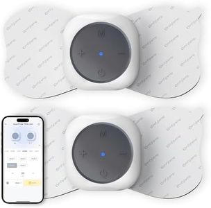 Comfytemp Wireless Dual Channel TENS Machine for Pain Relief, Smart TENS Units with APP & Button Control, Up to 30 Modes, 20 Intensities, 4 Pads, Rechargeable Muscle Stimulator for Back Hip Leg Pain