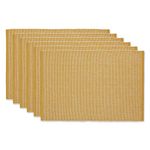 DII Tabletop, Cotton, Honey Gold, Placemat Set