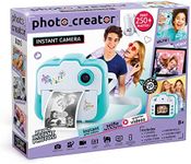 Canal Toys Photo Creator Instant Print Camera – Photo, Selfie and Video – Thermal Paper for 250 Photos – LCD Screen. 8+, Blue