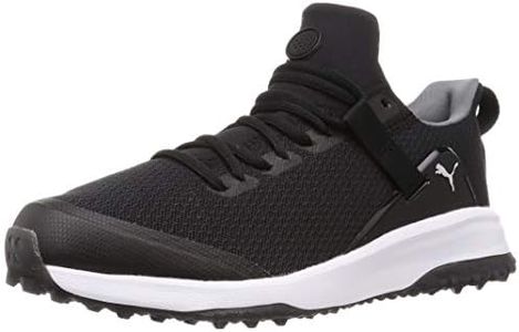 Puma Fusion EVO Men's Golf Spikeless Shoes, 24 Year Color Puma Black/Quiet Shade, 26.5 cm