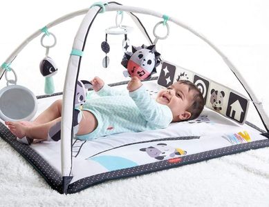 Tiny Love Black & White Gymini Baby Play Mat – Developmental Activity Gym