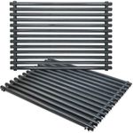 GFTIME 44 x 30CM 7525 Grill Grates for Weber Spirit Spirit I & II 300, E310 E320 S310 S320 Series, Gas Grill Porcelain Enameled Cooking Grids For Weber 700/900, Genesis Silver B/C, 7527 7638 7639