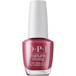 O.P.I Nature Strong Natural Nail Polish | Give a Garnet Nail Lacquer (Brown) | 15 ml | Long-Lasting, Glossy Nail Polish | Natural Origin, Vegan & Cruelty Free