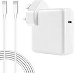 Mac Book Pro Mac Charger - 87W USB C Fast Mac Charger Power Adapter Compatible with MacBook Pro 16, 15, 14, 13 Inch, MacBook Air 13 Inch,for Laptop/Tablet/Smartphone with USB C Port