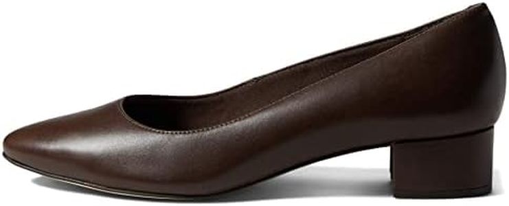 Walking Cradles Unisex-Adult Heidi Pump, Brown Leather, 11 Narrow