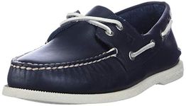 Sperry Men's Authentic Original 2-Eye Boat Shoe, New Navy, 10 Wide