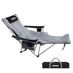 POEPORE Reclining Camping Chair wit