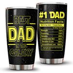 Christmas Gifts for Dad, Star Dad Tumbler with Lid 20 oz Stainless Steel 20 oz, Star Movie Mug, Dad Birthday Gifts from Daughter Son