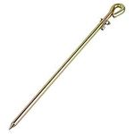 MOKIKUBA- Portable Ground Rod - Grounding Pin with Ground Wire Lug | Great for Electric Fences,Antennas,Satellite Dishes,Ground Post Pin,Tie out Stake (Portable)