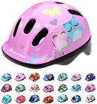 Helmet For Baby Kids Toddler Childrens Boys Cycle Safety Crash Helmet Small Sizes For Child MTB Bike Bicycle Skateboard Scooter Hoverboard Riding Lightweight Adjustable Breathable MV62