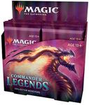 Magic: The Gathering Commander Legends Collector Booster Box | 12 Booster Packs (180 Cards) | 60 Legends | 156 Foils | Min. 24 Extended-Art Cards