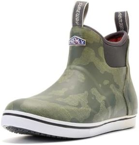 SUREWAY Men's Deck Boots Non-Slip Fishing & Ankle Boot Volcan Ash 12