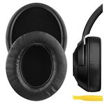 Geekria QuickFit Replacement Ear Pads for Razer Kraken X, Kraken X Ultralight, Kraken X Lite Headphones Ear Cushions, Headset Earpads, Ear Cups Cover Repair Parts (Black)