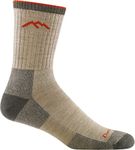 Darn Tough Mens Micro Crew Cushion Socks (Style 1466) - Made in USA (Oatmeal, XLarge)