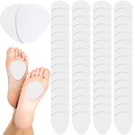 60 Pack Metatarsal Foot Pads 0.25 Inch Thick Ball of Foot Cushions Adhesive Metatarsal Pads Soft Metatarsal Felt Pads for Women and Men Forefoot Support Pain Relief