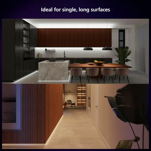 Philips Hue LED Lightstrip, 3m – Smart Color Changing Strip