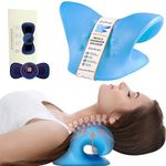 ZenNape (Branded) Magnetic Therapy Neck Relaxer|Cervical Traction Device For Neck And Shoulder Pain|Neck Support|Neck Rest|Acupressure Massage|Neck Stretcher For Neck Pain Relief For Female&Male