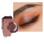 Oulac Cream Eyeshadow, Glitter Brown Eyeshadow, Holds Makeup For 12 Hours +, Waterproof and Sweatproof, Crease Resistant, Vegan | 06g, Honey Bunny (05)