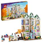 LEGO Friends Emma’s Art School 41711 Building Set; Pretend-Play School Toy Comes with an Art Studio and Lots of Creative Kit; Gift for Kids Aged 8+ (844 Pieces)