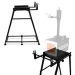 SIMOND STORE Forge Starter kit Stand - Compatible with all Single Burner Blacksmith Forge Kit - Steel Blacksmithing Starter Kit - Propane Forge Kit Stand 12 inch Home Forge Starter Kit Tool Stand…