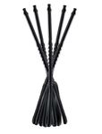 5 Pack Disposable Shisha Hookah Hose 160CM for Nargile Water Hose Pipe Washable Hygiene (Black)