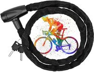 Bike Lock, Heavy Duty Bicycle Chain