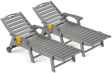 Outdoor Chaise Lounge Chair Set of