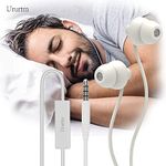 Sleep Soundproof Earbuds Headphones, Noise Isolating Soft Earbuds for Sleeping, Nighttime, Insomnia, Side Sleeper, Snoring, Travel, Meditation & Relaxation (White)