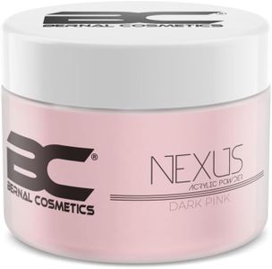 Polvo Acrílico - Dark Pink (Rosa Intenso translúcido) 200g | Acryl Powder DARK PINK | Bernal Cosmetics