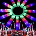 wellent 68 PCS LED Foam Glow Sticks