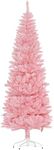 HOMCOM 7ft Tall Pencil Christmas Tr