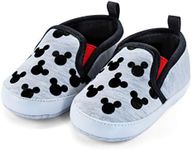 Disney Mickey Mouse Red and Black Infant Shoes (Black and White, 12_Months)