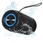 Mega Magnaboom Small Bluetooth Speaker | Portable 5.0 Bluetooth Waterproof Speaker | Wireless, LED Lights, Enhanced Bass, Indoor/Outdoor Parties and Travel