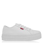 Levi's Women’s 230704-1733 Tijuana Trainers, White (B White 50), 6 UK