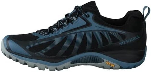 Merrell Women's Siren Edge 3 Wp Hiking Shoe, Black/Bluestone, 6 M US