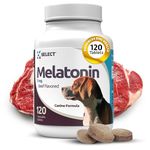 Melatonin for Dogs 3 mg Chewable Beef Flavor 120 Tabs