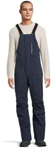 Helly Hansen Legendary Insulated Bib Pant - Waterproof Snow Pants - PrimaLoft Snowboard Bottoms - Durable Snow Bibs - 597 Navy - Large