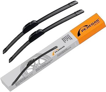 PEJIEDAS Front Wiper Blades 26" + 16" OE/Factory Quality Original Equipment Replacement (Pack of 2)