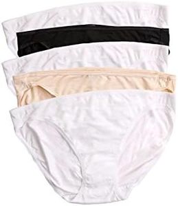 Felina Smooth Low Rise Bikini Panties - Seamless Underwear for Women, Panties for Women (5-Pack)