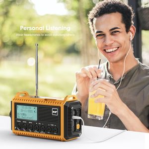 Dab Solar Hand Crank Radio – 5000mAh Emergency Portable Power