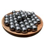 50 PCS 0.50 Caliber Solid Solid Stainless Steel Ball Paintballs Slingshots,8 Grams Fit for t4e TR50 HDR 50