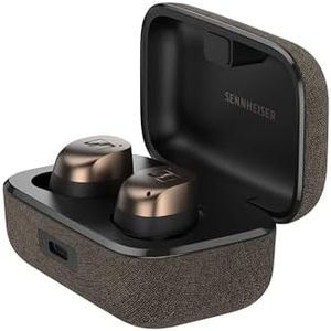 Sennheiser MOMENTUM True Wireless 4 Smart Earbuds with Bluetooth 5.4, Crystal-Clear Sound, Comfortable Design, 30-Hour Battery Life, Adaptive ANC, LE Audio and Auracast - Black Graphite