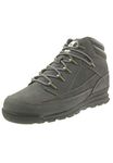 Timberland Euro Rock Water Resistant Basic Chukka/Mid, Dark Grey Nubuck, 8 UK