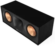 Klipsch Reference Next-Generation R-50C Horn-Loaded Center Channel Speakers for Crystal-Clear Home Theater Dialogue in Black