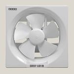 USHA Crisp Air VX 200mm Sweep size, 300mm Duct Size Exhaust Fan (White)