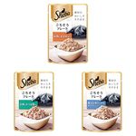 Sheba Rich Premium Wet Cat Food - Fish with Sasami, 12 Pouches (12 x 35g), Fish with Dry Bonito Flake, 12 Pouches (12 x 35g) & Fish Mix- Maguro & Bream Flavour, 12 Pouches (12×35g)