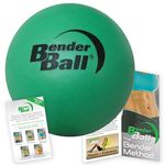 Bender Ball The Original 9 inch Pilates Ball - Exercise Ball for Abs, Core & Back - Workout Ball for Home Gym and Fitness Routines - Easy to Carry in Gym Bag or Luggage