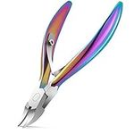 BEZOX Portable Nail Clipper - Toenail Clippers with Surgical Stainless Steel Suitable for Thick Fingernail Toenail