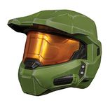 Disguise Halo Master Chief Helmet Kids, Kids Halloween Accessories One Size